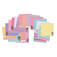 Gorjuss Gorjuss Be Kind 8x8 Inch Background Paper Pad (GOR-BK-PP123)